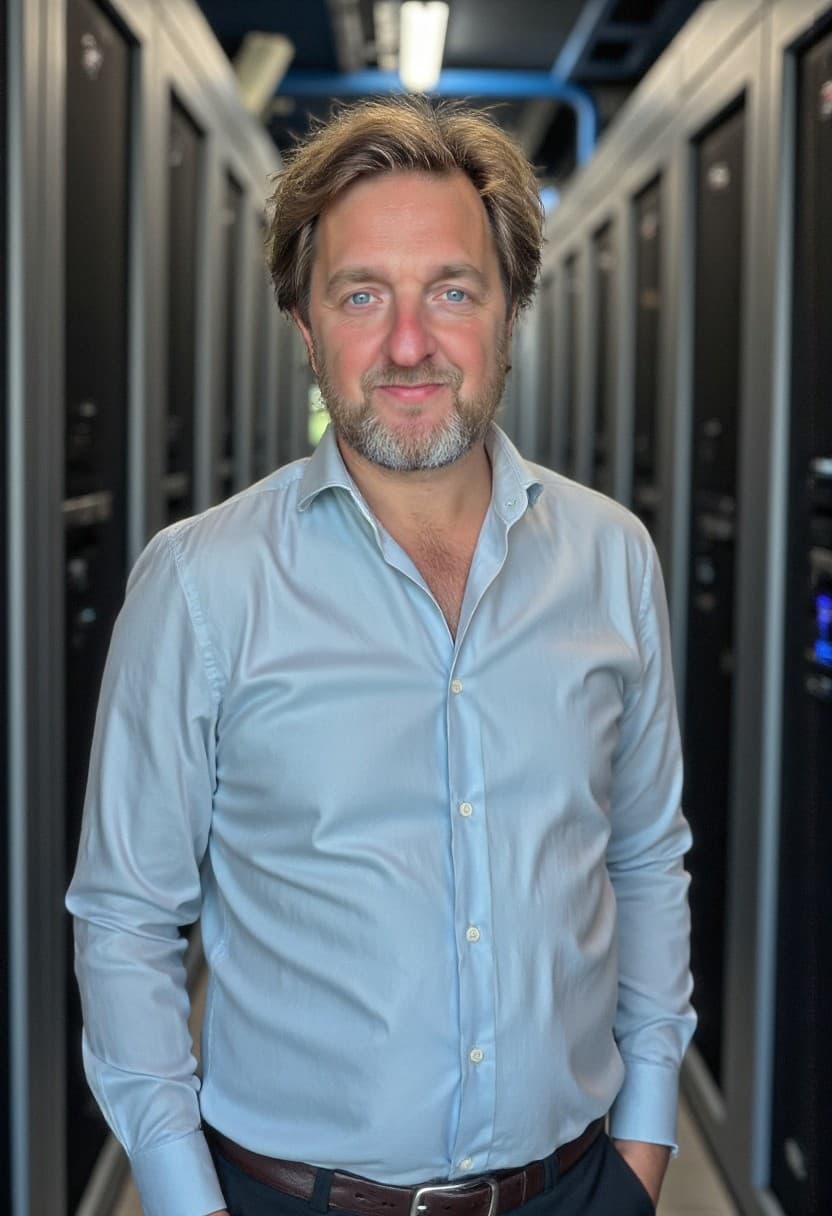 Portretfoto van Michael Salmagne, AI expert en spreker