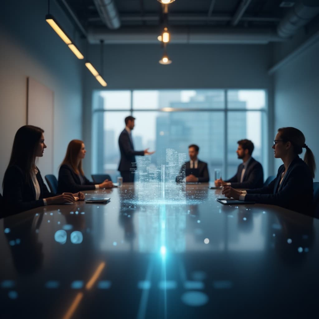 Modern kompas dat de richting wijst naar strategisch toekomstdenken met AI